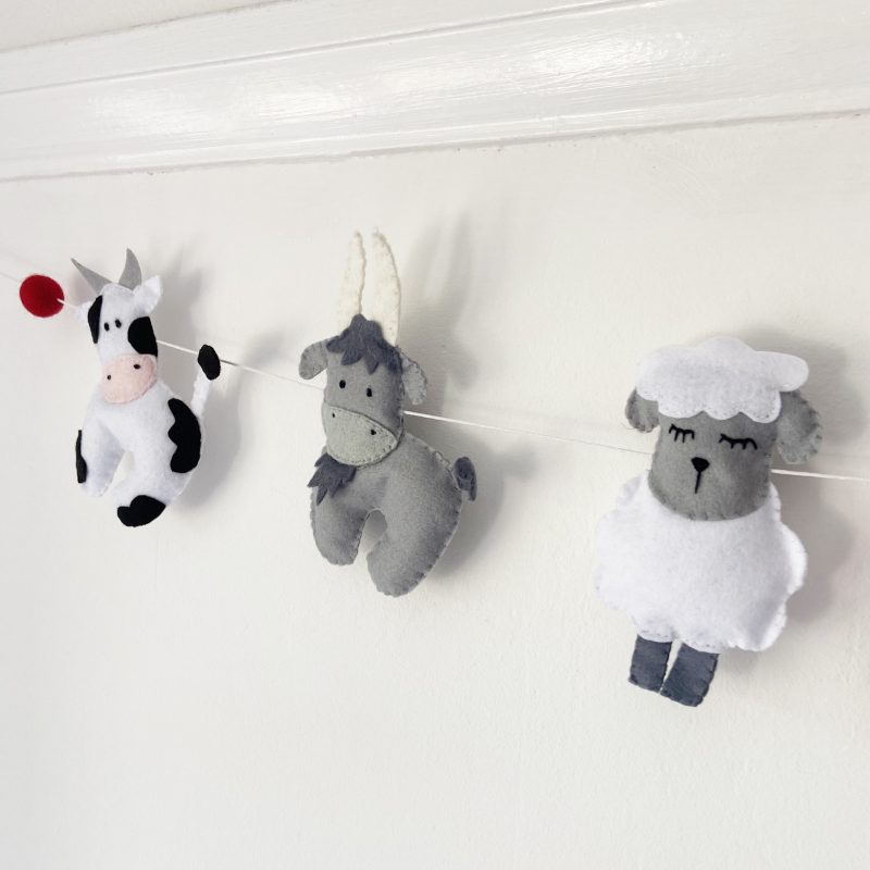Felt Garlands - Childrens Bedroom Bunting