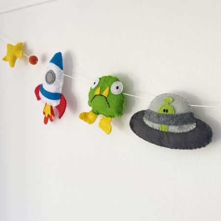 Felt Garlands - Childrens Bedroom Bunting