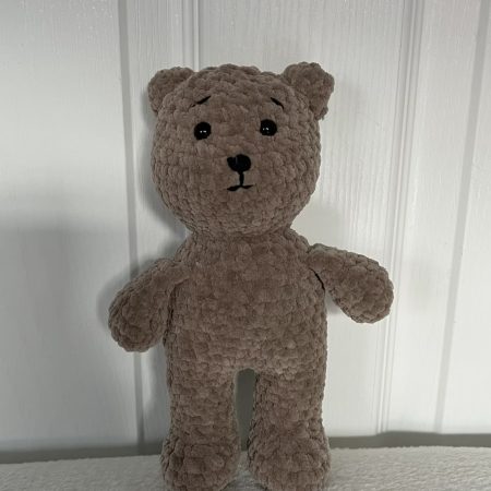 Crocheted teddy bear