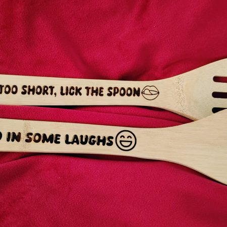 Laser Engraved Spatutla