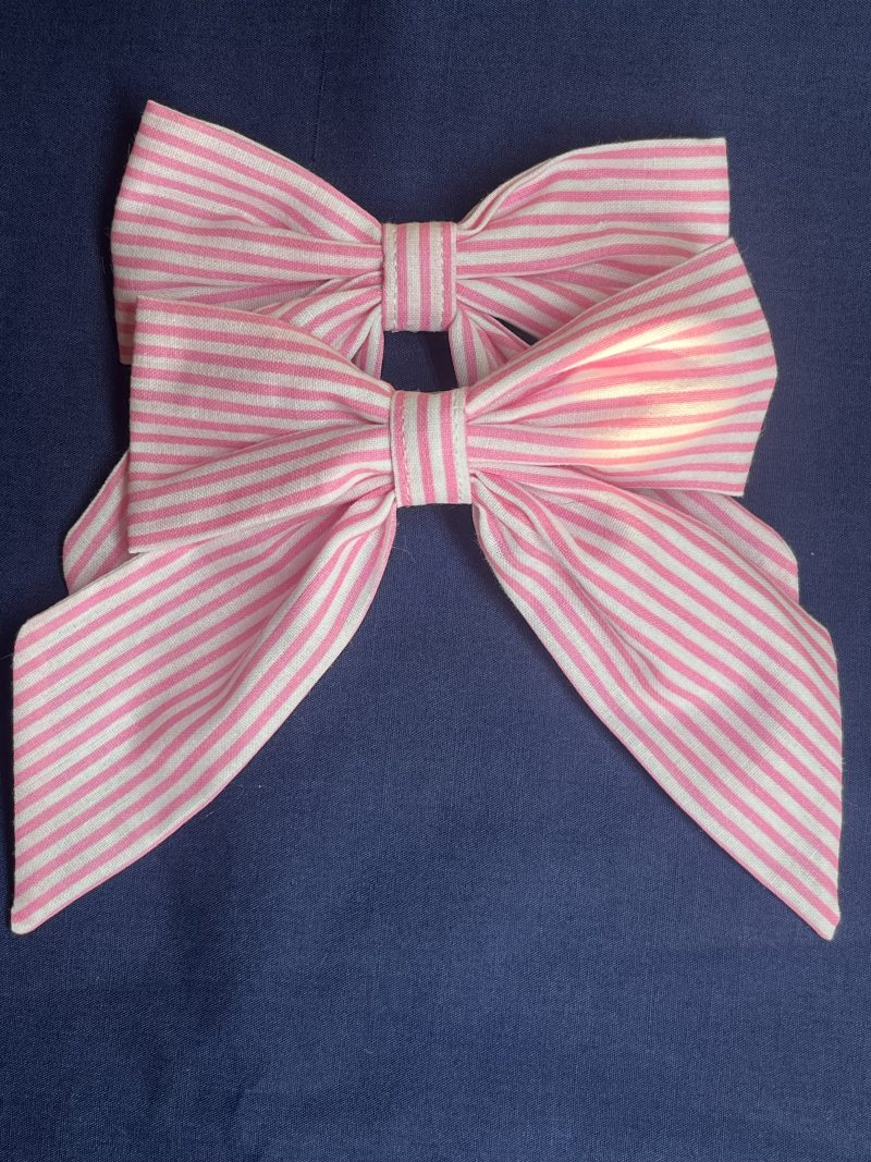 Handmade Hair Bows Pink