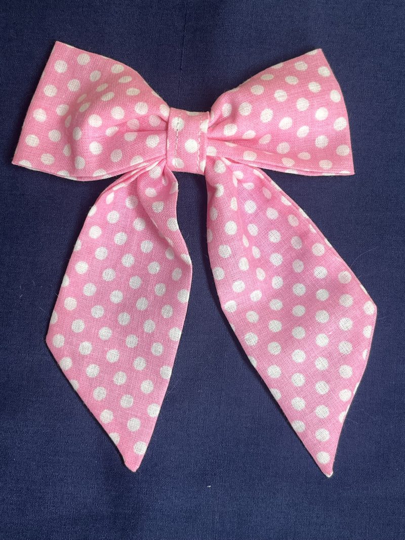 Handmade Hair Bows Pink