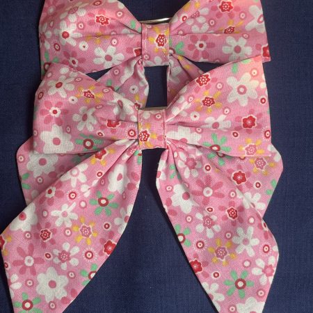 Handmade Hair Bows Pink