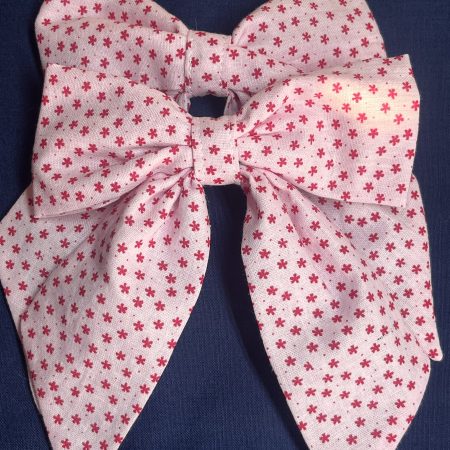 Handmade Hair Bows Pink