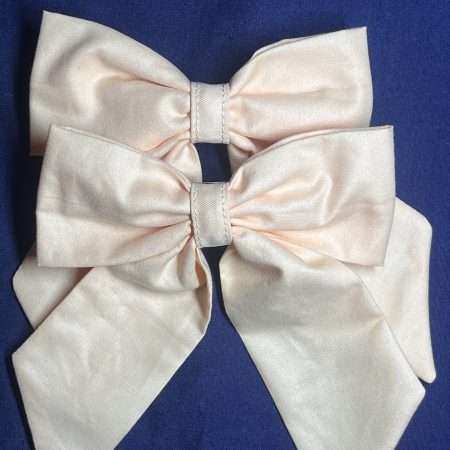 Handmade Hair Bows Neutral Browns