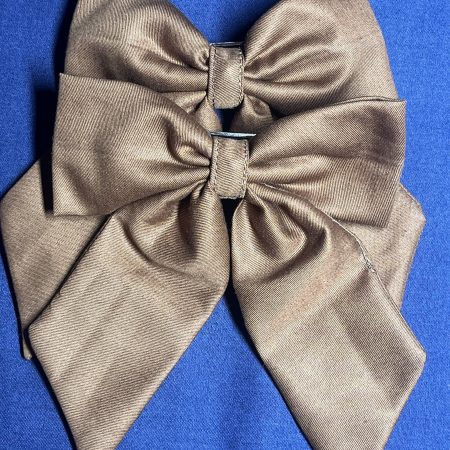 Handmade Hair Bows Neutral Browns