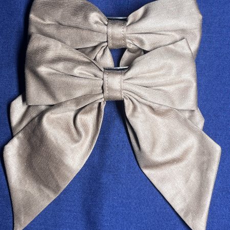 Handmade Hair Bows Neutral Browns