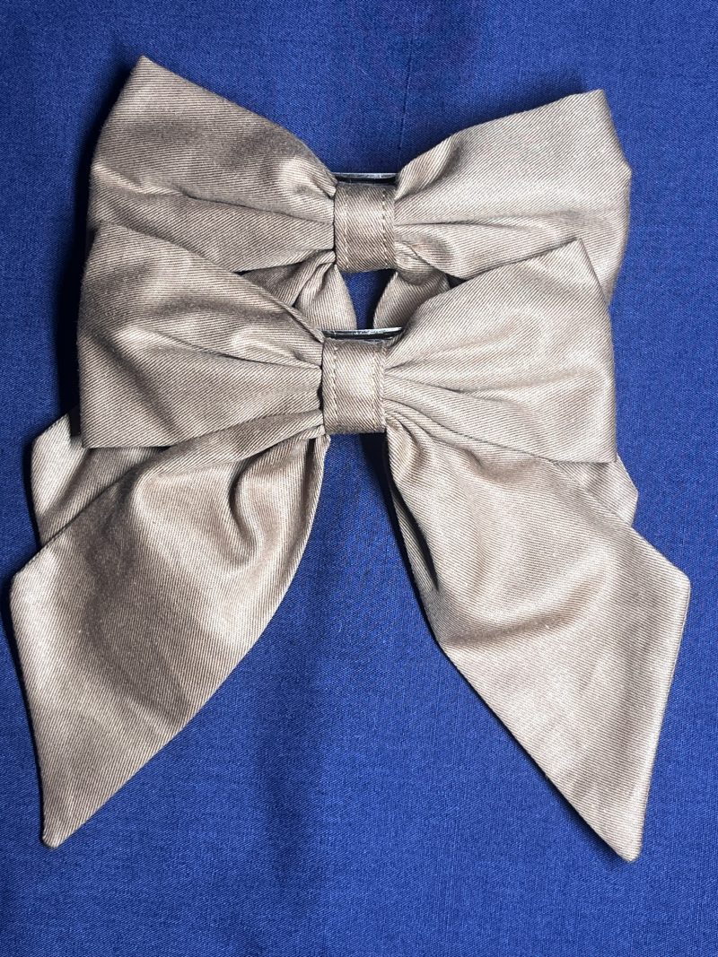 Handmade Hair Bows Neutral Browns