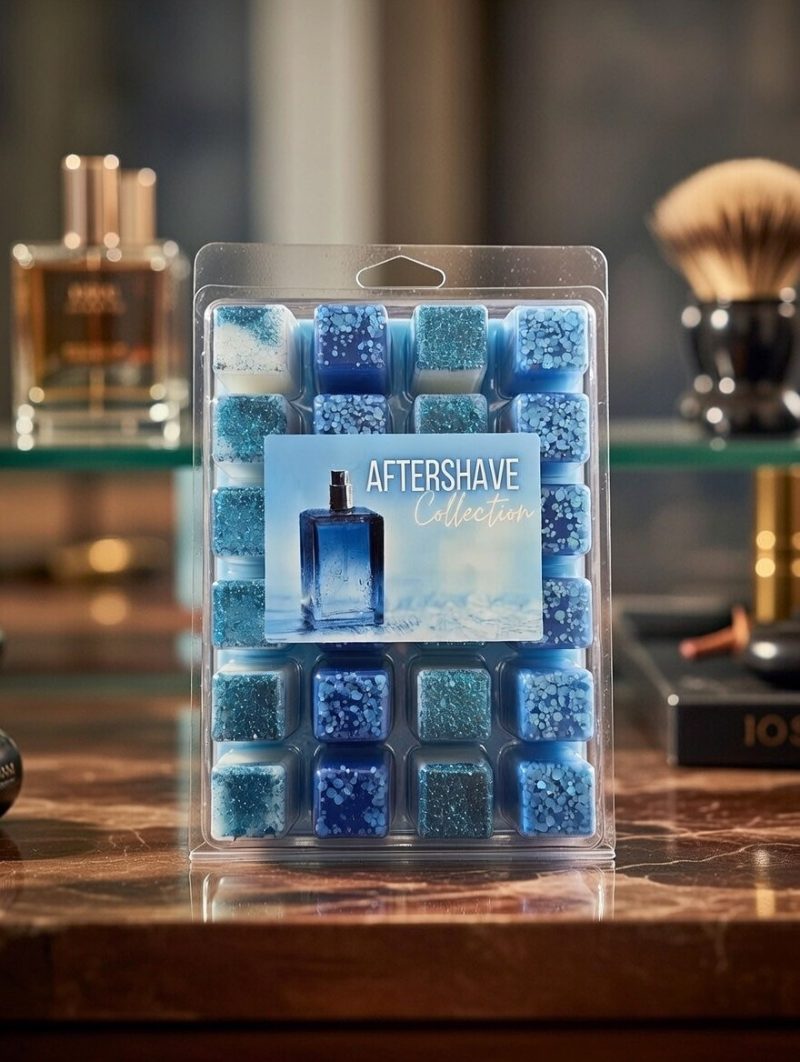 Aftershave collection wax melts