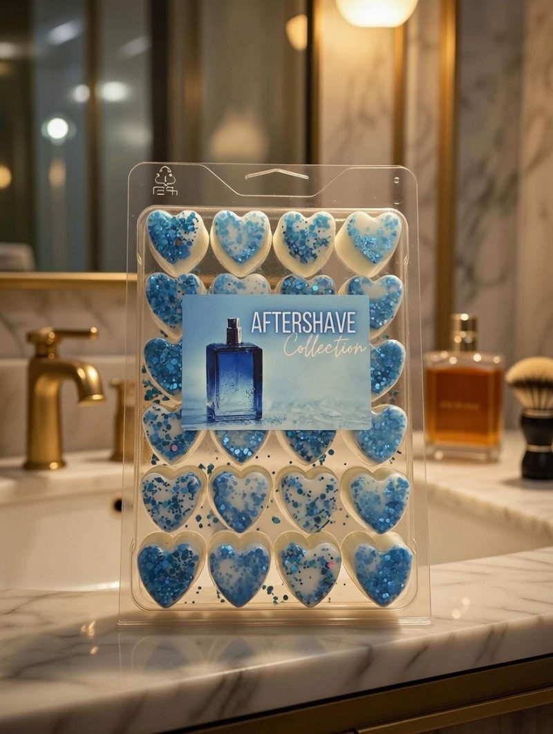 Aftershave collection wax melts