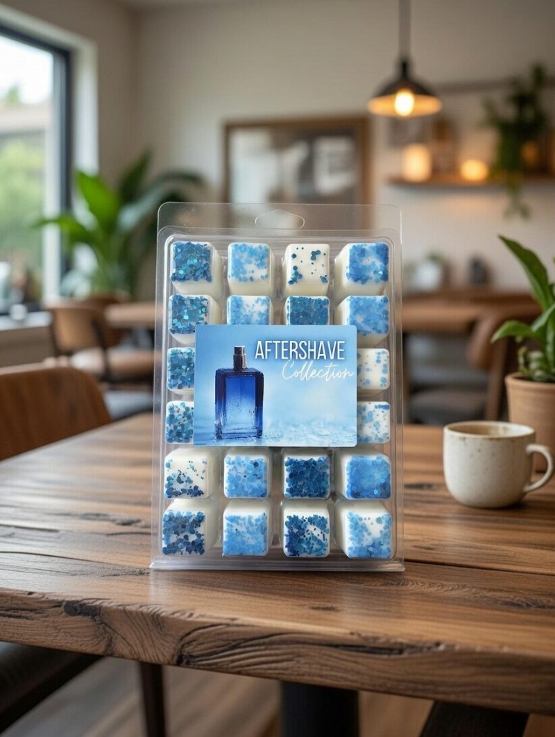 Aftershave collection wax melts
