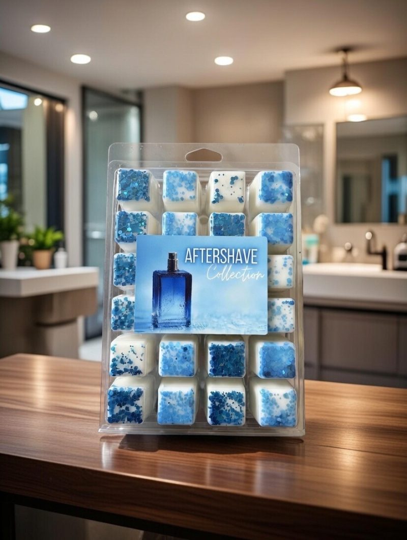 Aftershave collection wax melts