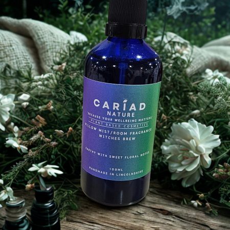 Witches Brew Botanical Pillow Mist & Room Fragrance – Mystical Floral Sleep Spray, Long Lasting, Handmade, Vegan & Cruelty Free 100ml