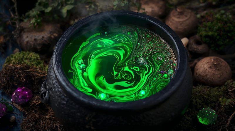 Witches Brew Botanical Pillow Mist & Room Fragrance – Mystical Floral Sleep Spray, Long Lasting, Handmade, Vegan & Cruelty Free 100ml