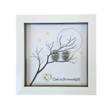 Owl Pebble Art | Owl gift ideas