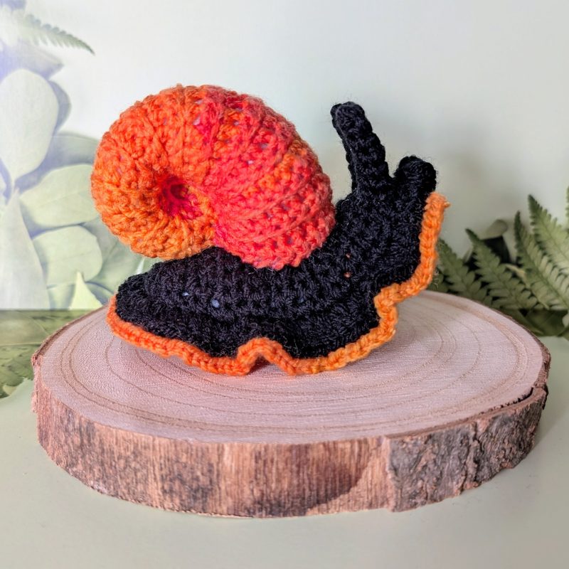 Enchanted Woodland Fire Snail - 3 sizes