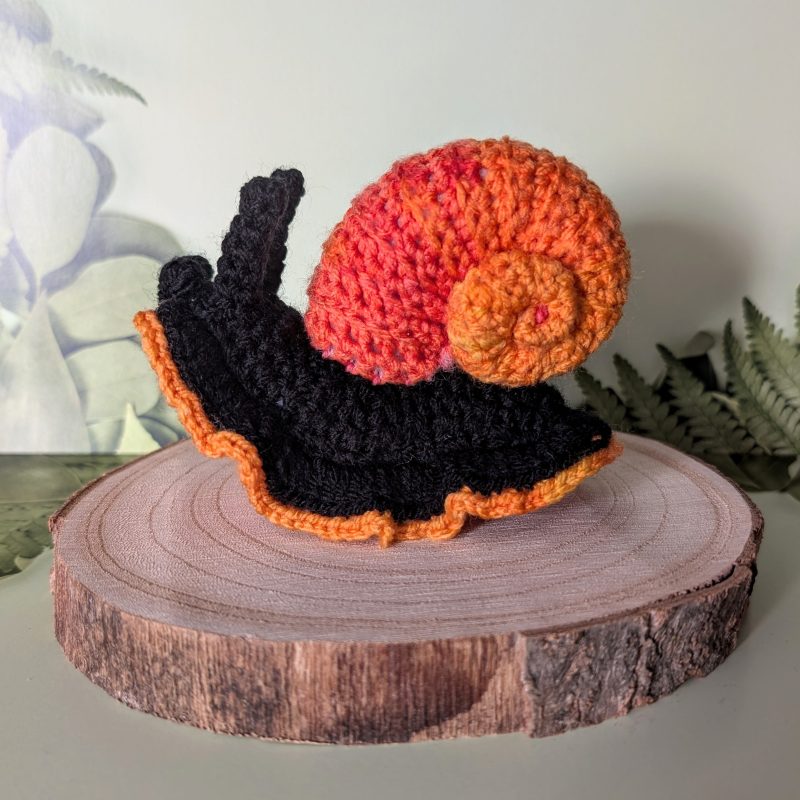 Enchanted Woodland Fire Snail - 3 sizes