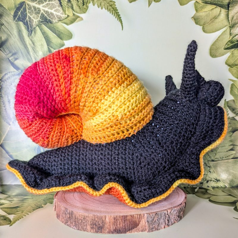 Enchanted Woodland Fire Snail - 3 sizes