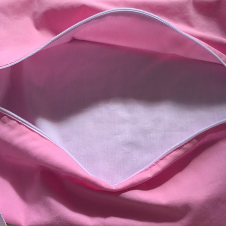 Two Tone Handmade Yoga Mat Carry Bag, Fully Lined and Washable