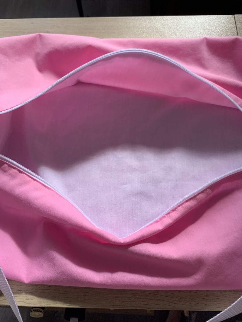 Two Tone Handmade Yoga Mat Carry Bag, Fully Lined and Washable