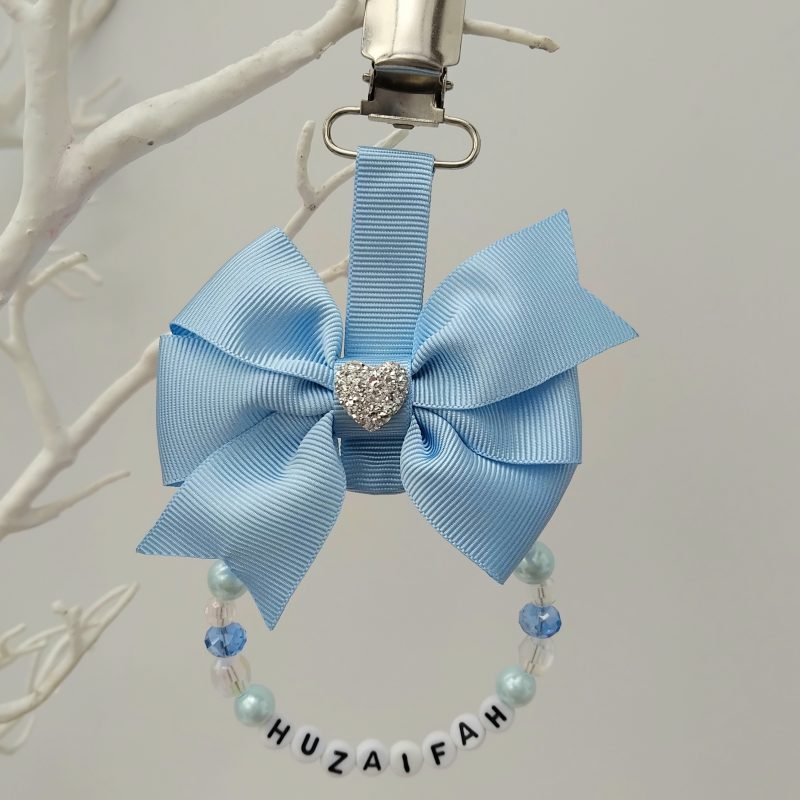 Personalised Pram Charm,Blue pram charm,New Baby boy gift,Baby shower gift
