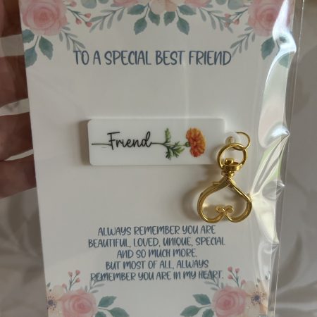 Flower print Acrylic keyrings