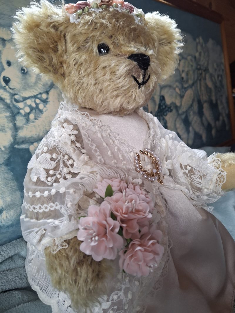 Hand-sewn mohair Teddy Bears