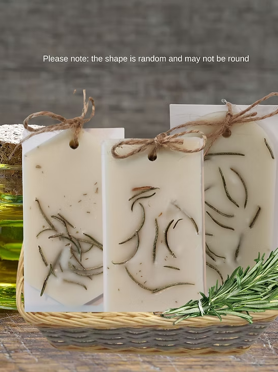 Rosemary & Musk Soy Wax Wardrobe Freshener – natural scented closet with rosemary & soft musk.