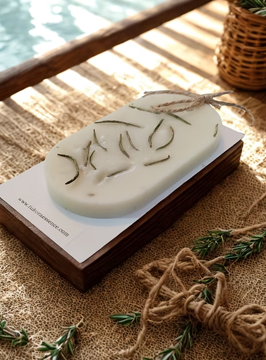 Rosemary & Musk Soy Wax Wardrobe Freshener – natural scented closet with rosemary & soft musk.