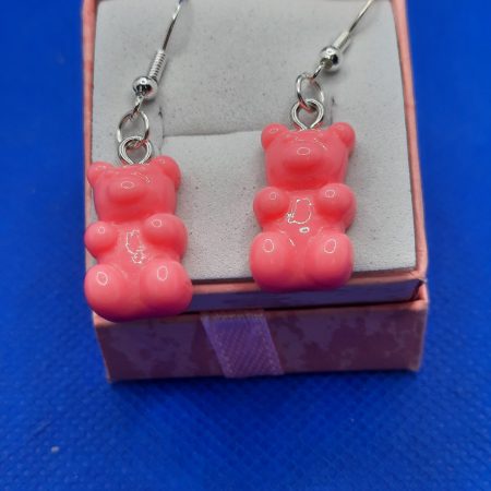 Handmade silver plated dangle earrings