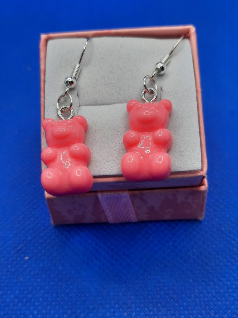 Handmade silver plated dangle earrings
