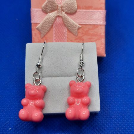 Handmade silver plated dangle earrings
