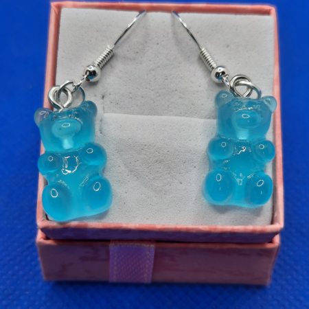 Handmade silver plated dangle earrings