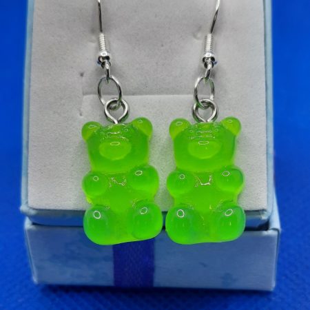 Handmade silver plated dangle earrings