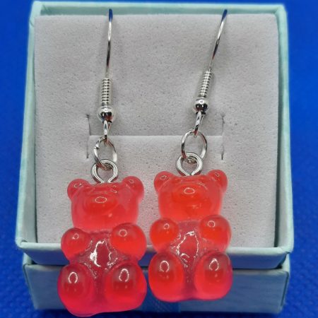 Handmade silver plated dangle earrings