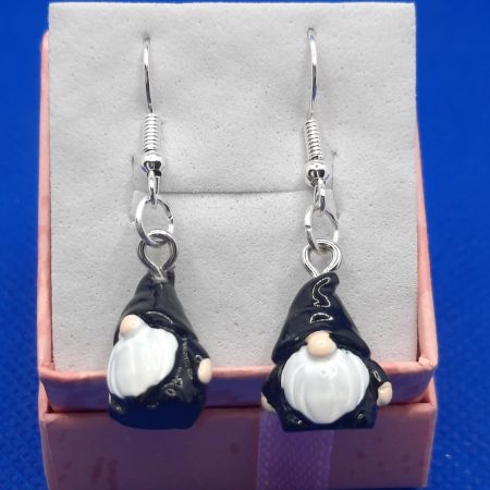 Handmade silver plated dangle earrings