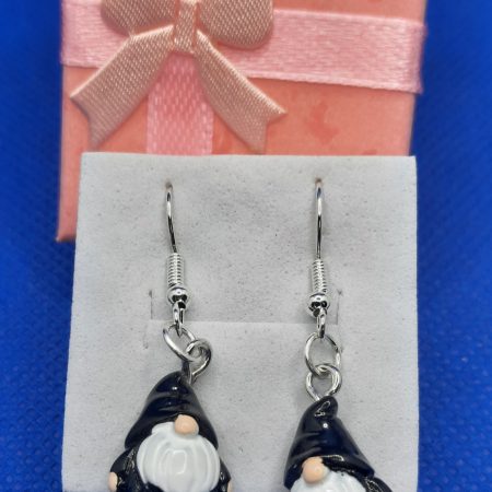 Handmade silver plated dangle earrings