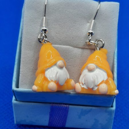 Handmade silver plated dangle earrings