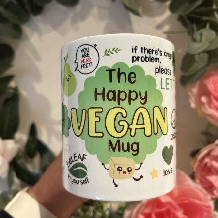 The happy vegan mug