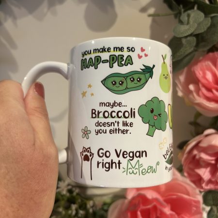 The happy vegan mug