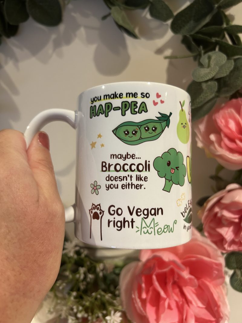 The happy vegan mug