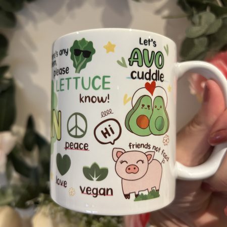 The happy vegan mug