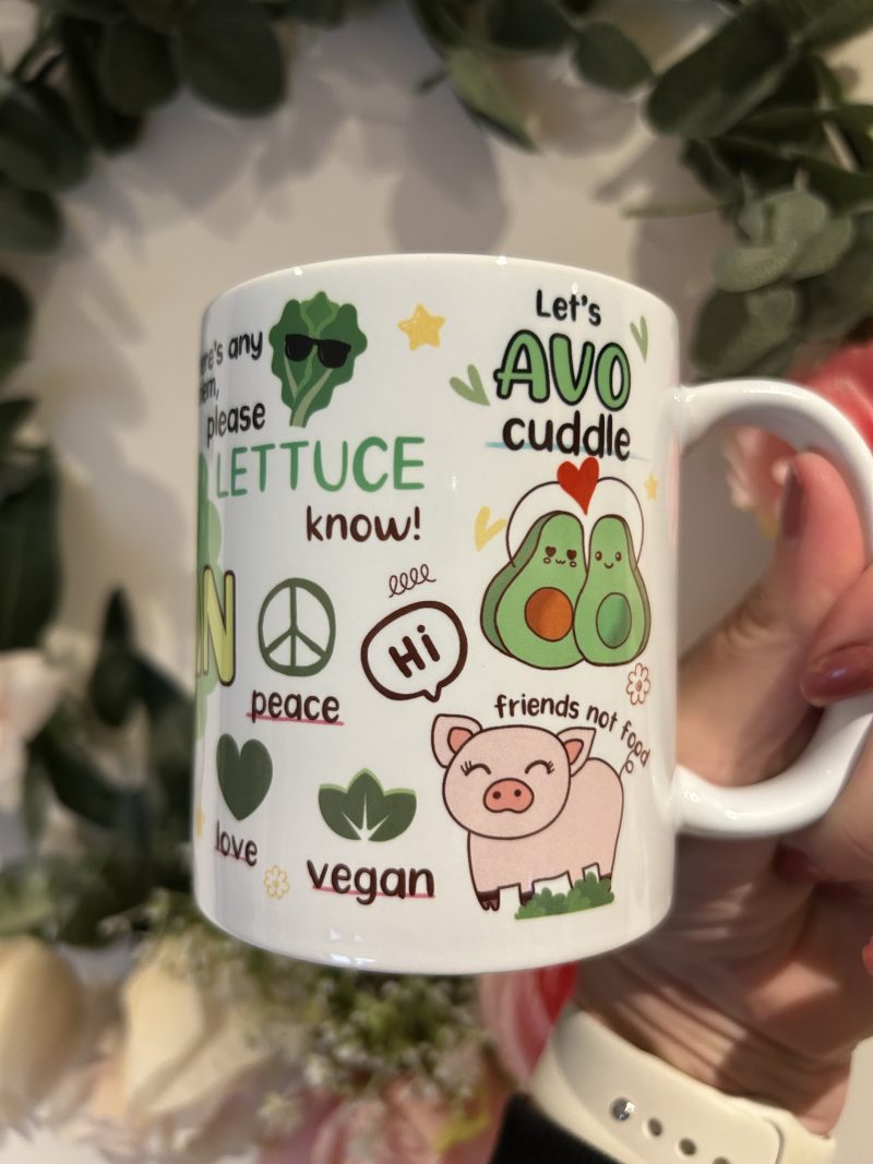 The happy vegan mug