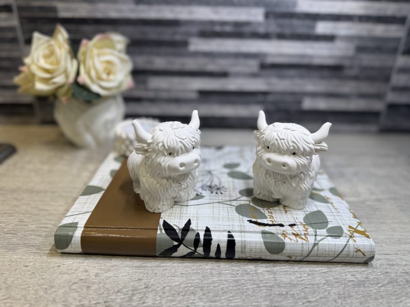 Adorable Handmade Highland Cow Essential Oil Diffuser | Home Décor Fragrance Gift.