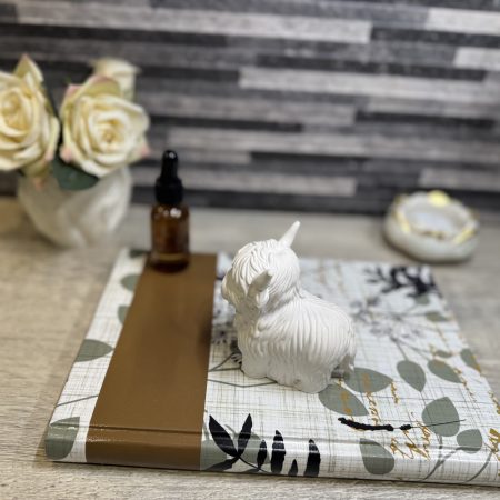Adorable Handmade Highland Cow Essential Oil Diffuser | Home Décor Fragrance Gift.