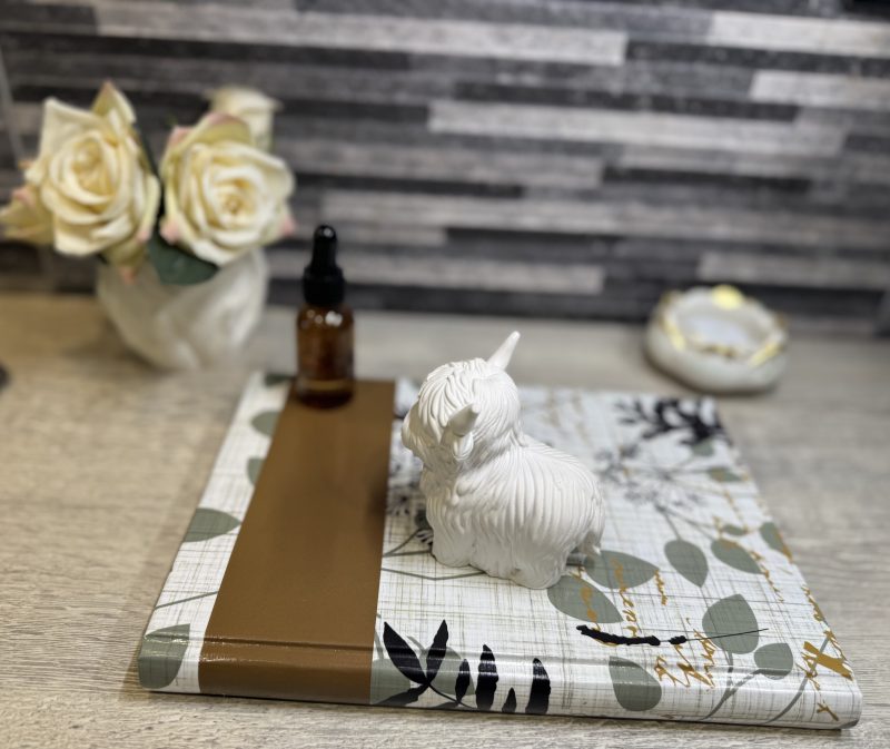 Adorable Handmade Highland Cow Essential Oil Diffuser | Home Décor Fragrance Gift.