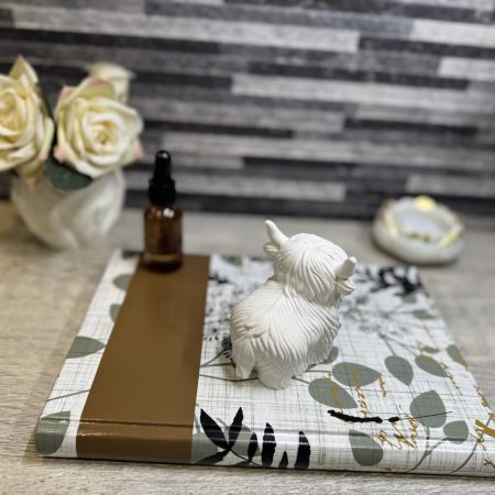 Adorable Handmade Highland Cow Essential Oil Diffuser | Home Décor Fragrance Gift.