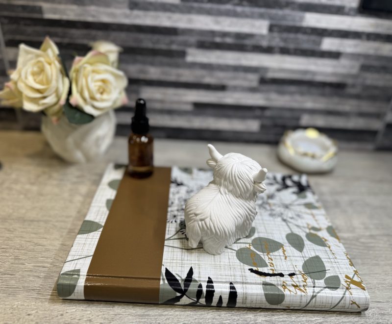 Adorable Handmade Highland Cow Essential Oil Diffuser | Home Décor Fragrance Gift.