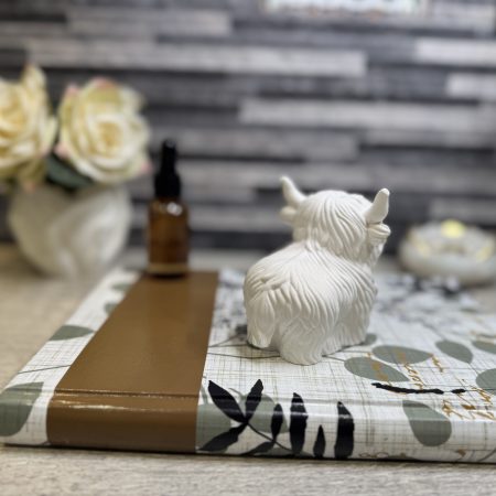 Adorable Handmade Highland Cow Essential Oil Diffuser | Home Décor Fragrance Gift.