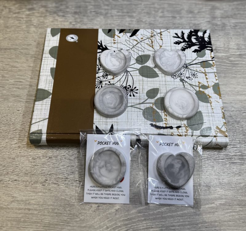 Pocket Hug Worry Stones, anxiety relief, sensory fidget.